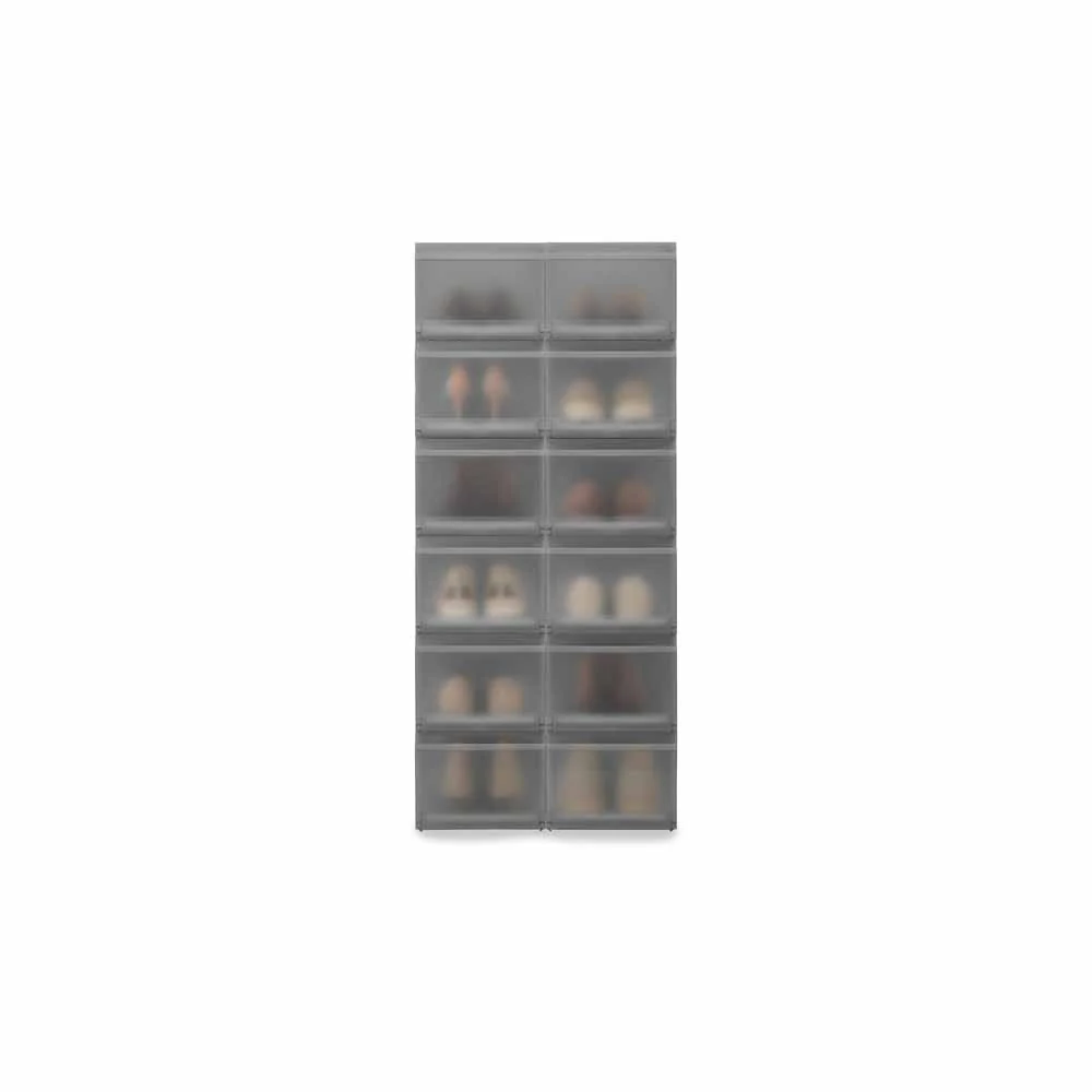 סט 6 קופסאות אחסון לנעליים Shoecase - Image 18