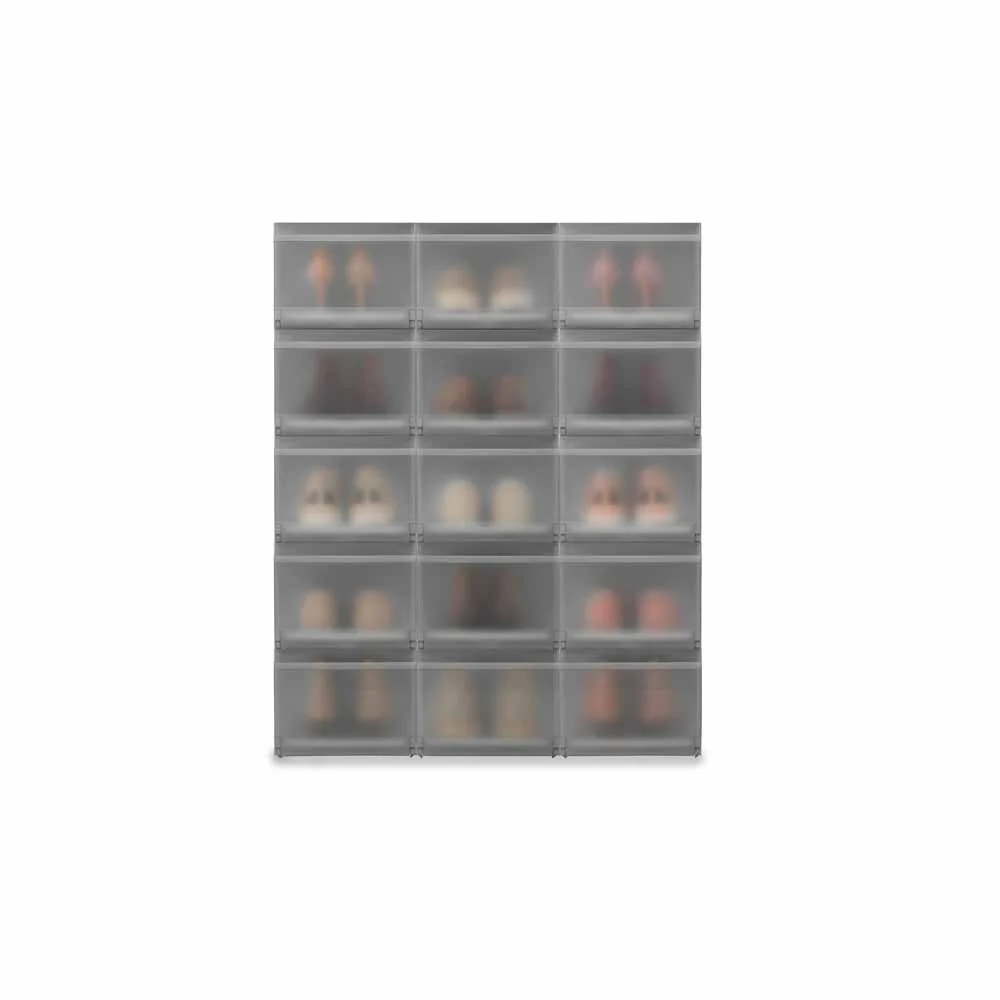 סט 6 קופסאות אחסון לנעליים Shoecase - Image 19