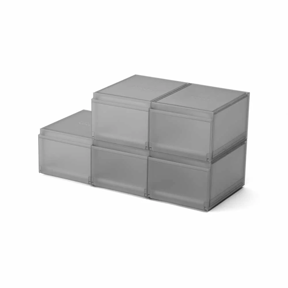 סט 6 קופסאות אחסון לנעליים Shoecase - Image 23