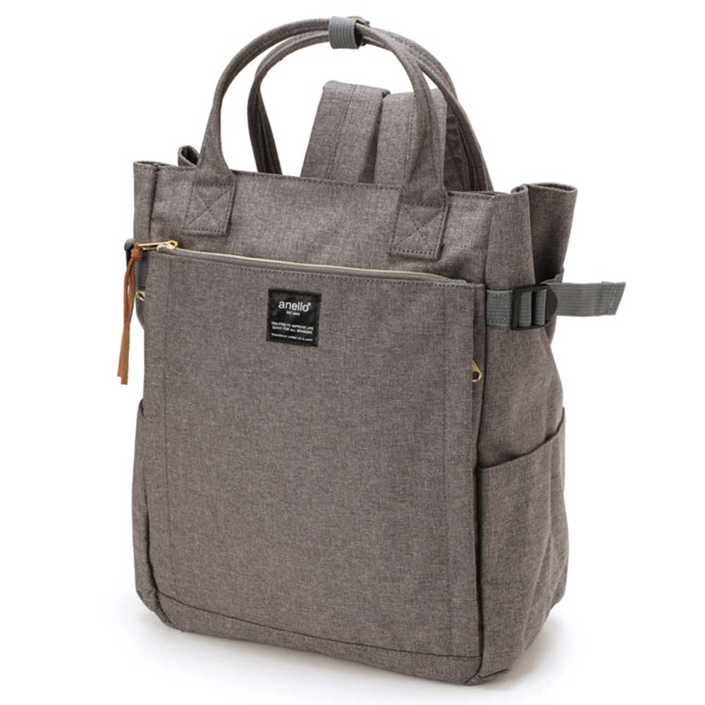 תיק גב Tote אפור - Image 4