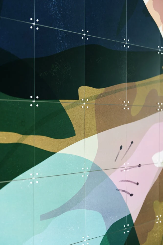תמונה להרכבה Graphic עלים - Image 3