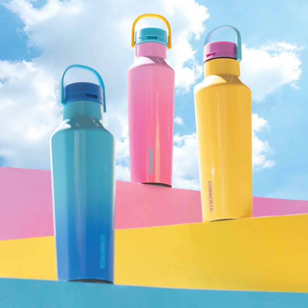 בקבוק מתכת Sport Canteen 590ML צהוב - Image 4