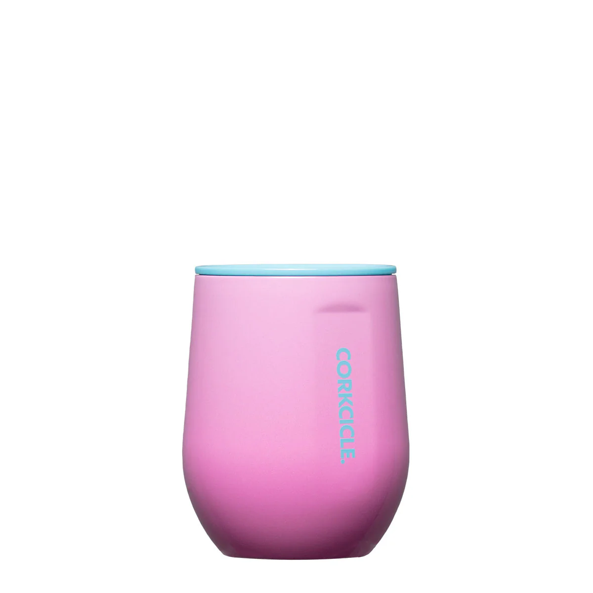 כוס STEMLESS 350ML ורוד מסטיק - Image 2