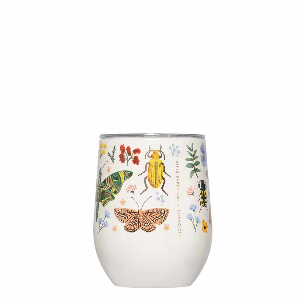 כוס STEMLESS 350ML חיפושיות ופרפרים - Image 2