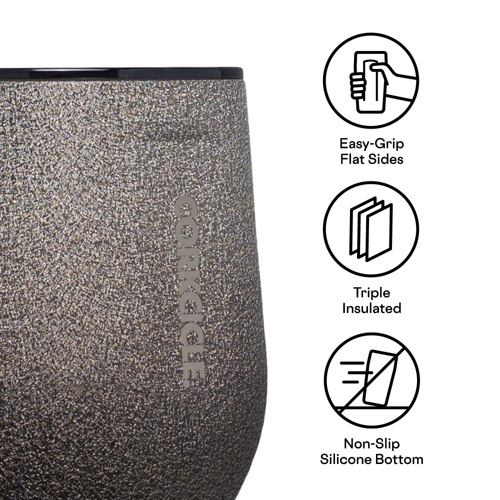כוס STEMLESS 350ML אפור כהה - Image 4