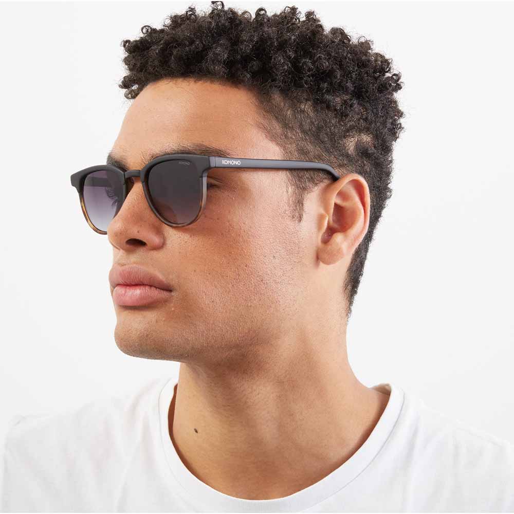 משקפי שמש Francis Matte Black Tortoise - Image 2