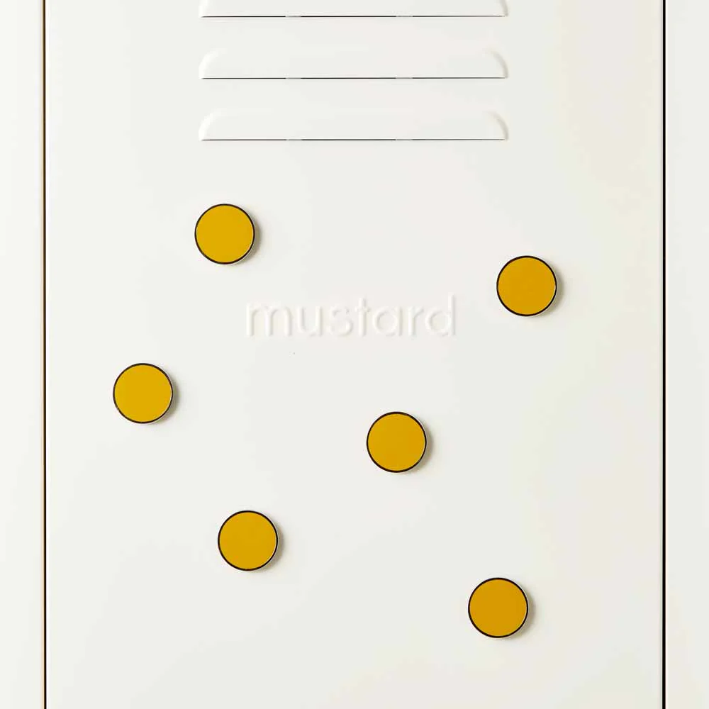 מגנטים Buttons חרדל - Image 2