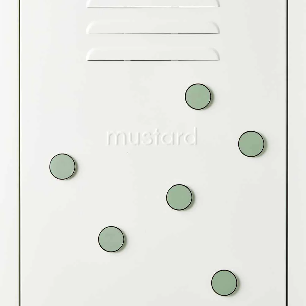 מגנטים Buttons ירוק מרווה - Image 2