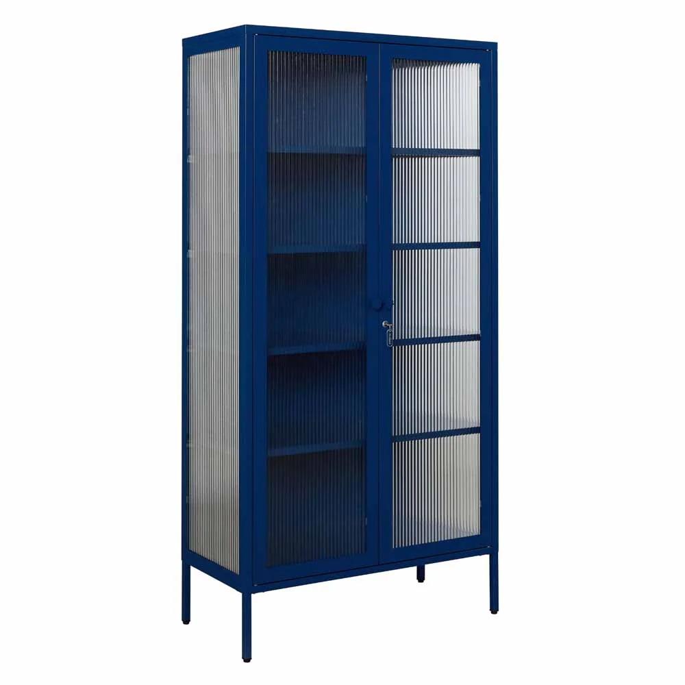 ארון דלתות זכוכית COLLECTOR נייבי - Image 6