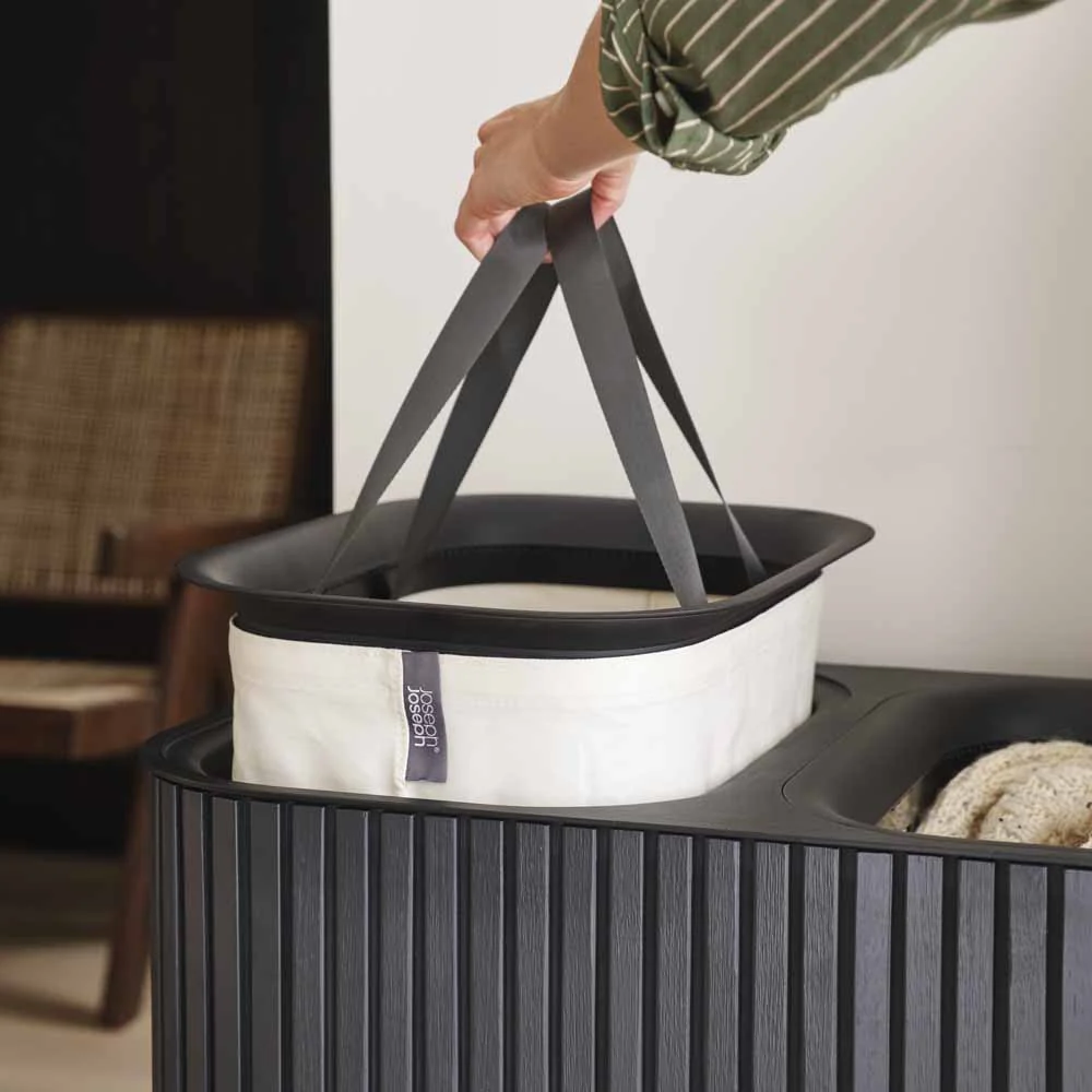 סל כביסה LUXE 90L TOTA שחור - Image 9