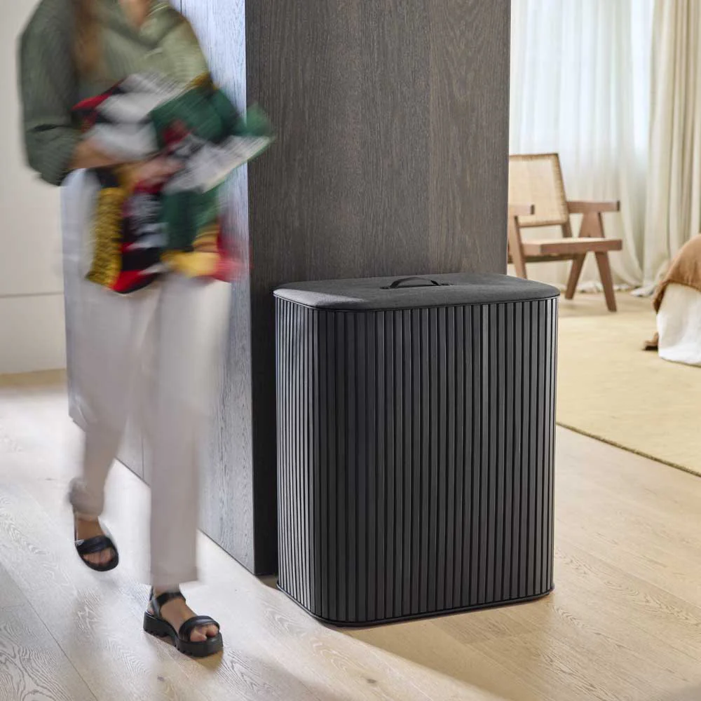 סל כביסה TOTA TRIO LUXE 90L שחור - Image 10