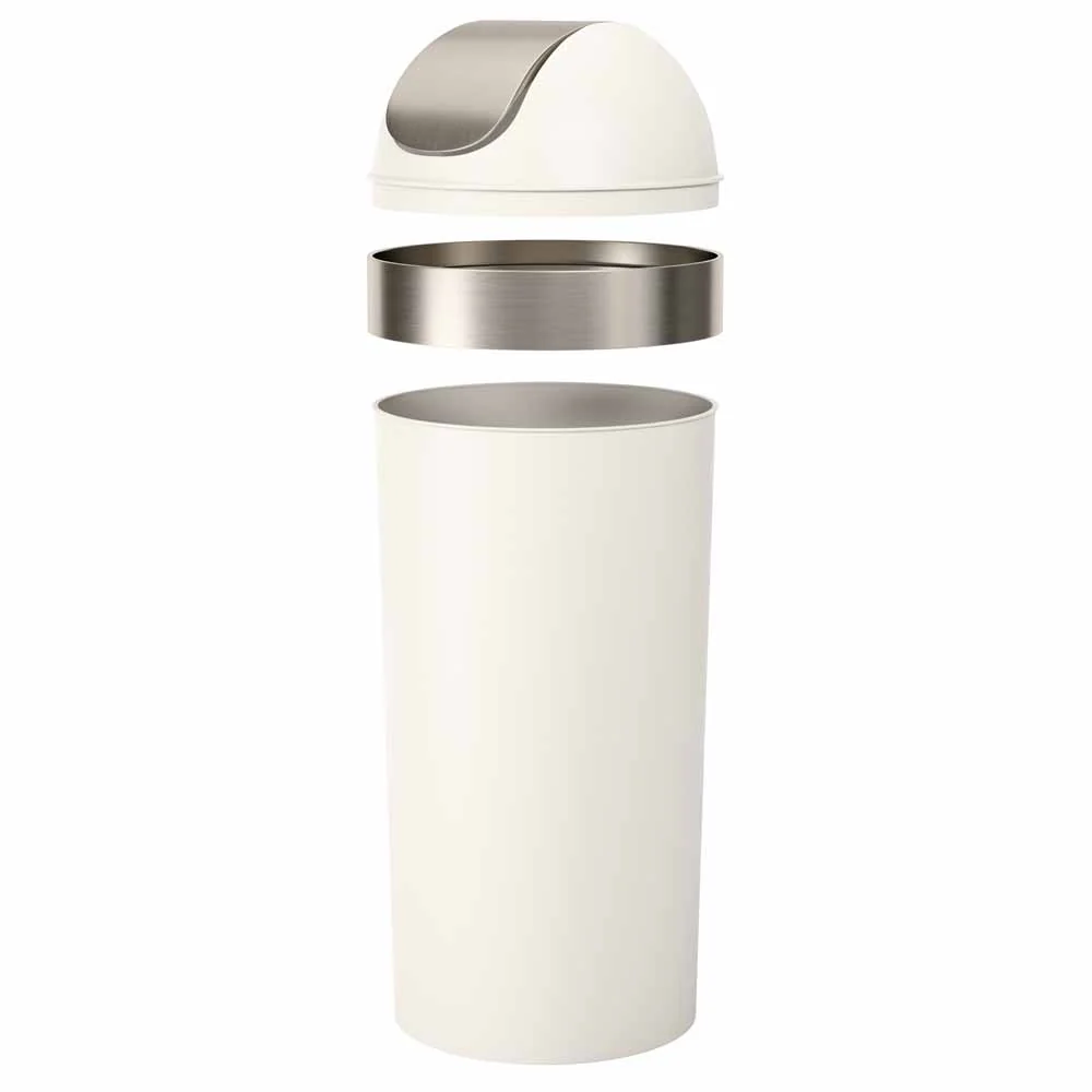 פח עם מכסה, 62 ליטר VENTTI קרם - Image 4