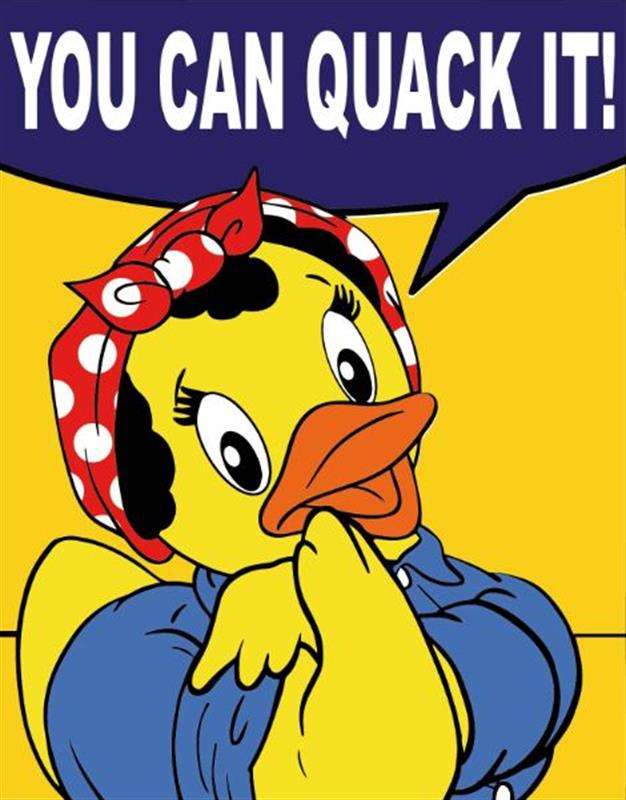 ברווז רוזי we can do it - Image 2